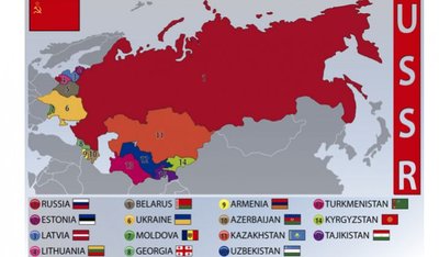 The Countries involved in the Soviet Union